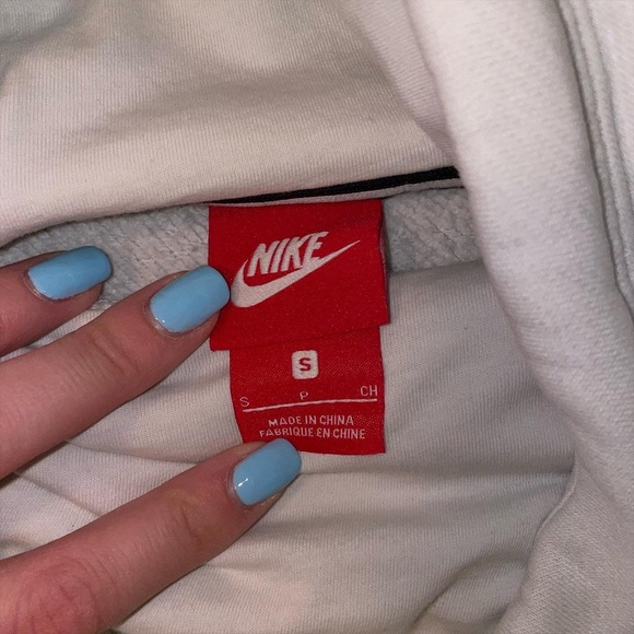 White Nike Hoodie - Picture 2 of 2